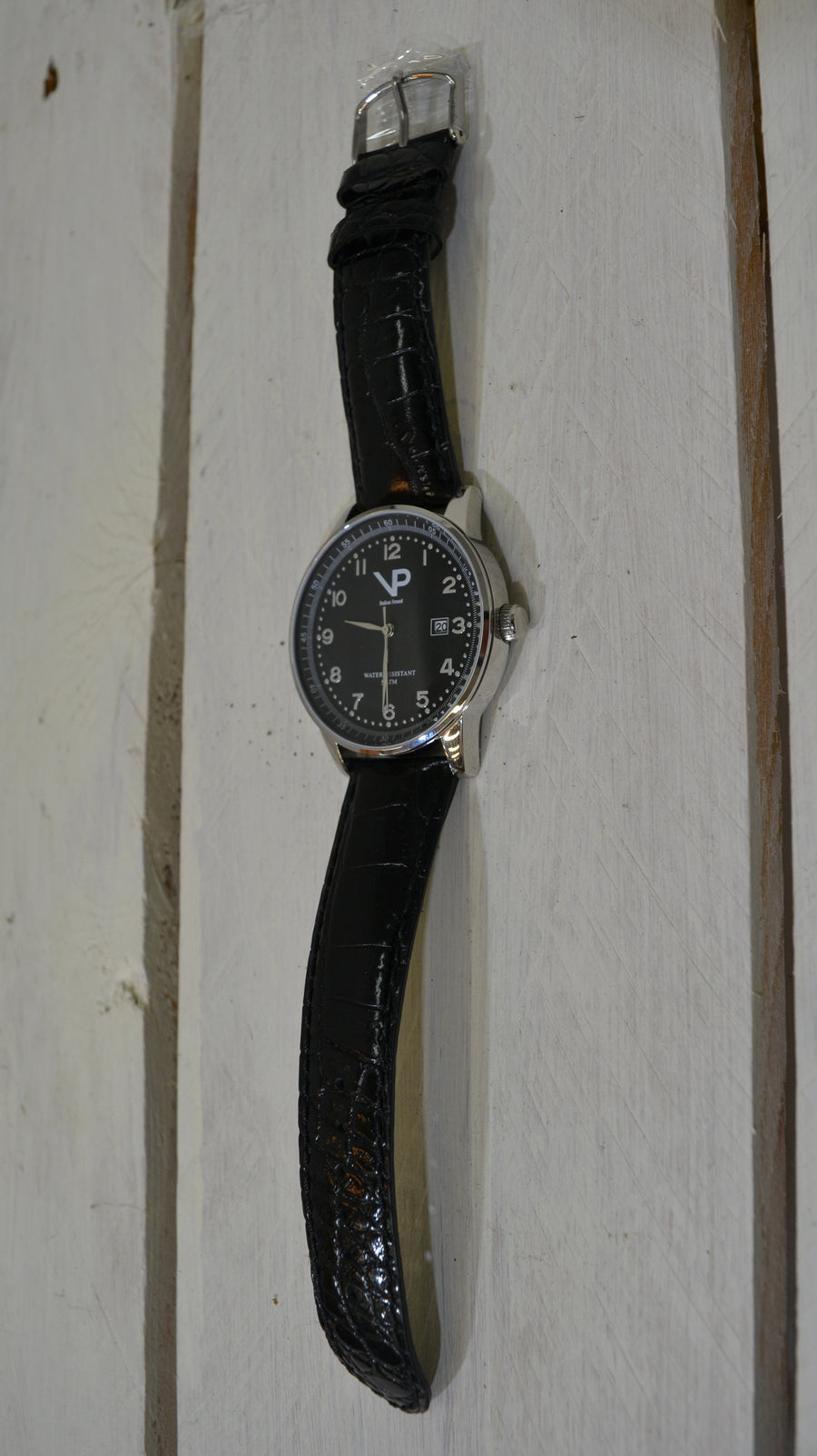 Orologio VP D124921T nero con cinturino in pelle nero