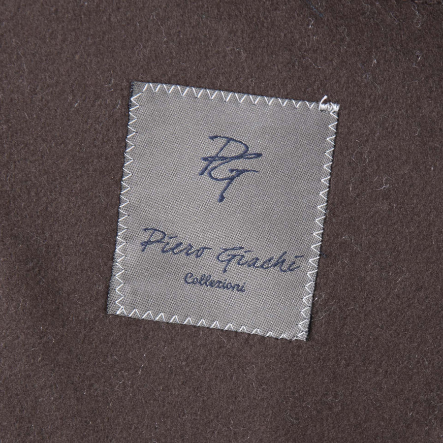 Cappotto D120650T doppiopetto beige spigato