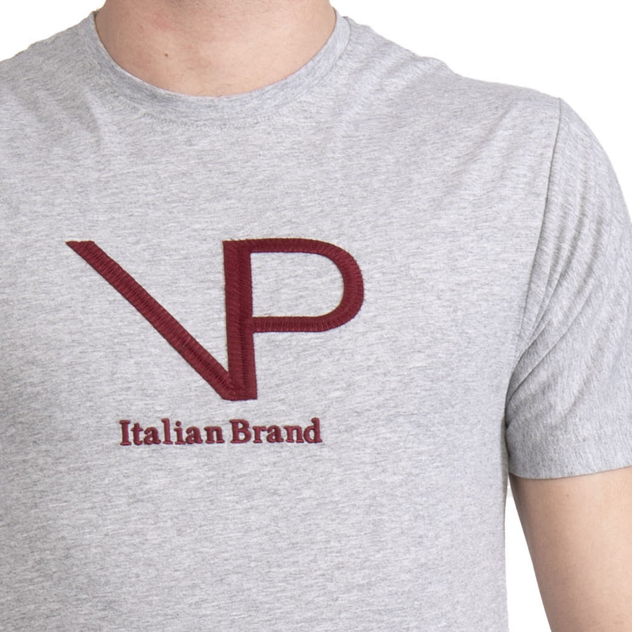 T-Shirt grigia cotone VP ITALIAN BRAND
